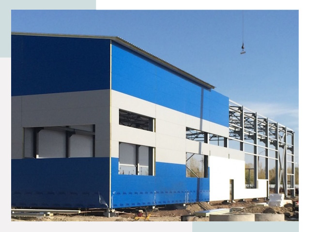 Монтаж ангаров в Еманжелинске от 616 руб. - СтальСтрой-Мнж