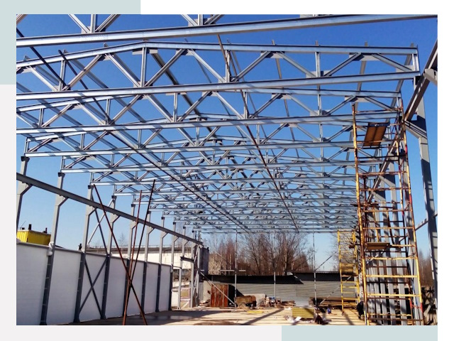 Строительство цехов в Еманжелинск от 616 руб. под ключ