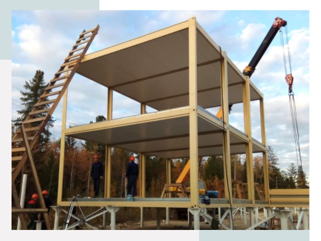 Строительство модульных здания Еманжелинск