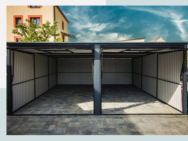 Гаражи из металлоконструкций от 616 руб. в Еманжелинск