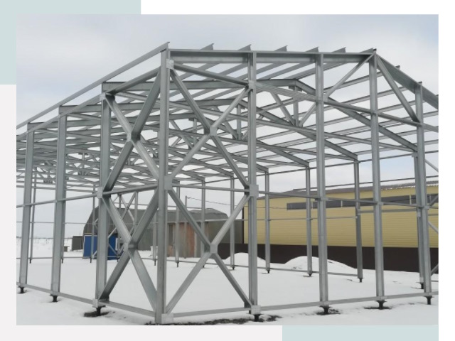 Каркасные ангары в Еманжелинске