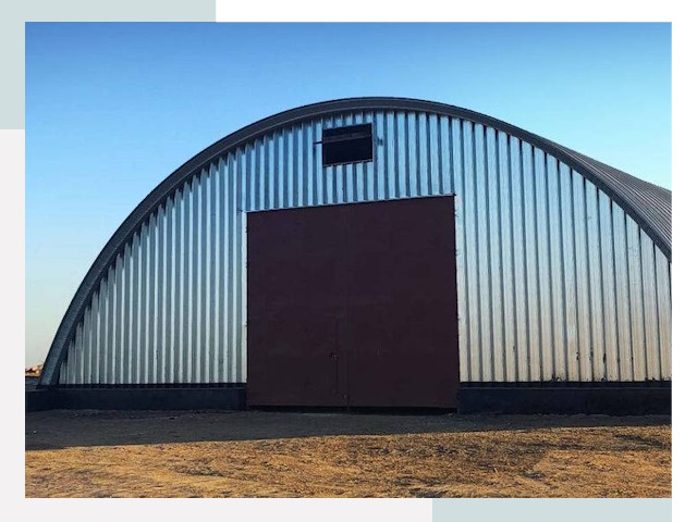 Арочные ангары в Еманжелинске