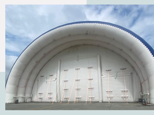 Пневмокаркасные ангары от СтальСтрой-Мнж по цене от 616 руб.