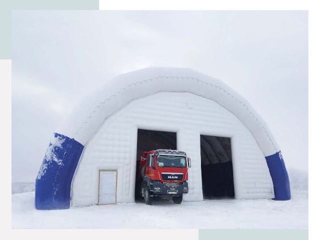 Мобильные ангары в Еманжелинске