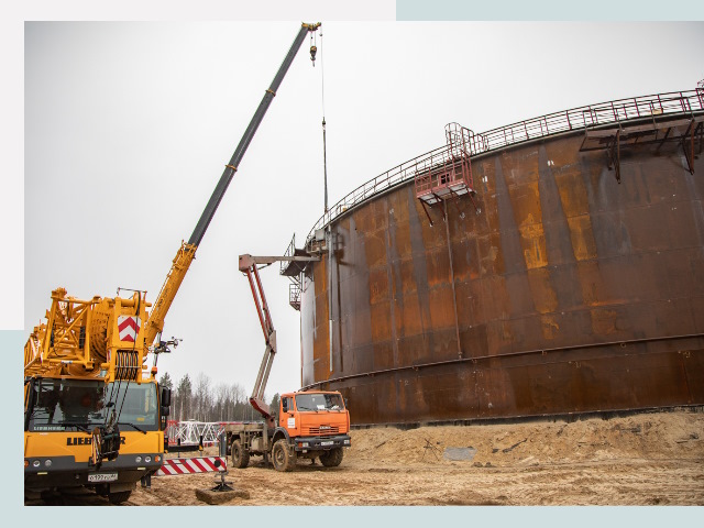 Монтаж резервуаров в Еманжелинске от 616 руб. за м³