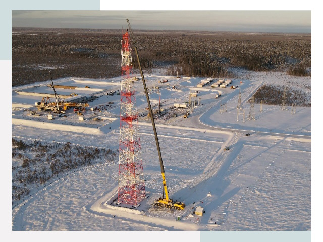 Мачты связи в Еманжелинске