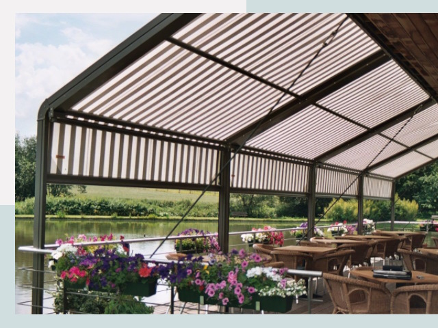 Элегантные навесы для кафе от 616 руб в Еманжелинск