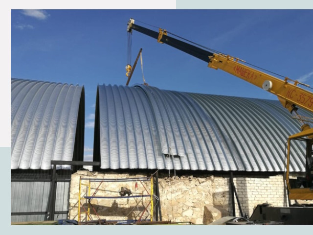 Реконструкция ангаров в Еманжелинске от 616 руб.