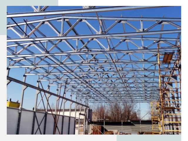 Металлокаркасы для складов в Еманжелинске